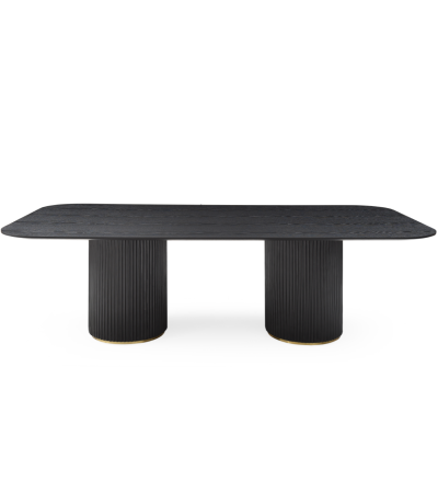 Lantine 240 Dining Table - Black Oak by Tommy Franks | Style Our Home