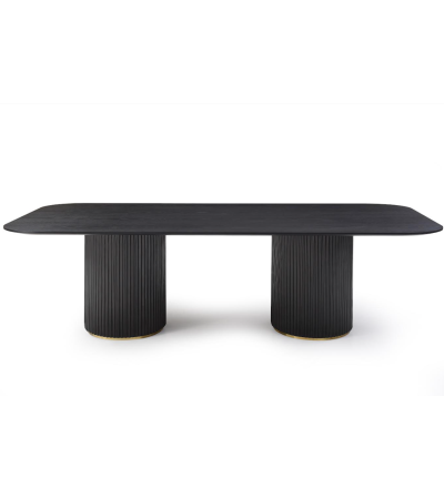 Lantine 280 Dining Table - Black Oak by Tommy Franks | Style Our Home
