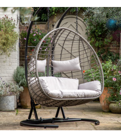 Avila 2-Seater Hanging Chair by Hudson Living | Style Our Home