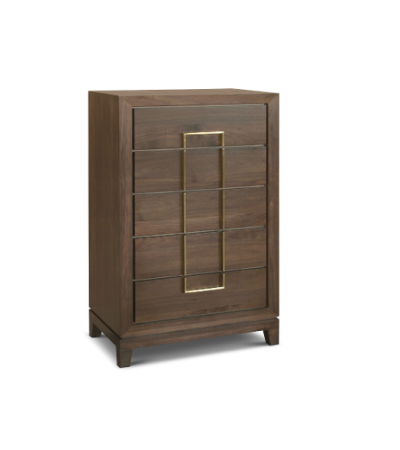 Lucca Walnut Tall Chests by Berkley Designs London | Style Our Home 