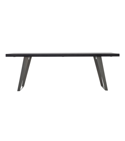 Kansas Dining Table Black Large By Gallery Living | Style Our Home