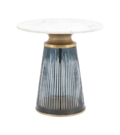 Verno Side Table Blue By Gallery Living | Style Our Home