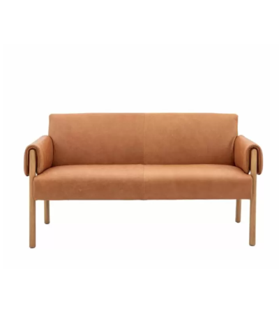 Carden Brown Leather Armchair by Gallery Living | Style Our Home