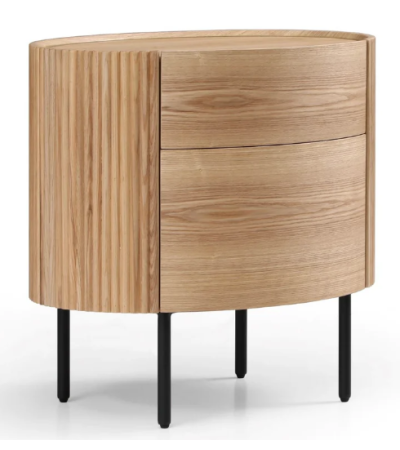Lantine Bedside Table - Ash Oak By Tommy Franks | Style Our Home
