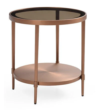 Miz Side Table - Glass By Tommy franks | Style Our Home