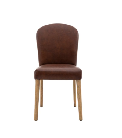 Hinton Antique Brown Dining Chair (2pk)