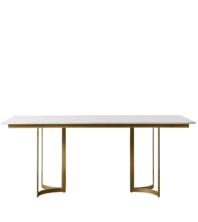 Alvon Gold Dining Table by Gallery Living | Style Our Home