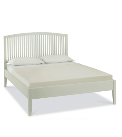 Ashby Soft Grey Slatted Bedstead Small Double - Style Our Home 