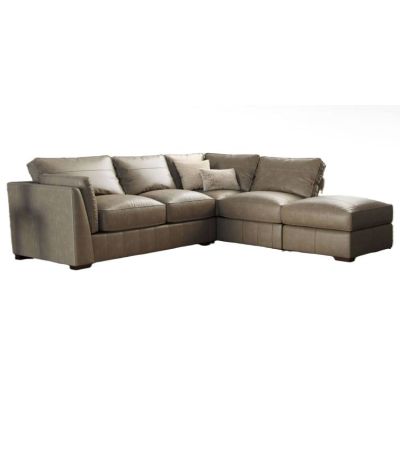 Phoenix Leather Corner Group Sofa - Rfc