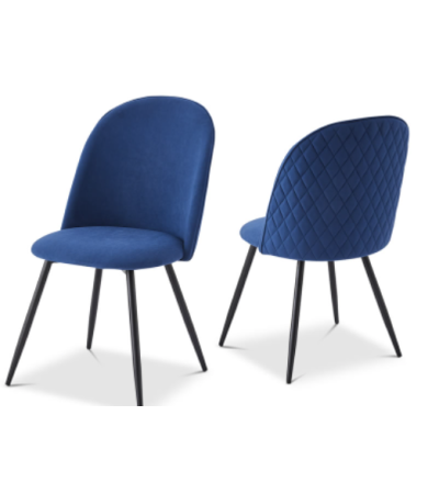 Soho Dining Chair in Blue (set of 2) by Berkeley Designs | Style Our Home