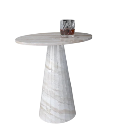 Lusso Marble Side Table - Customisable Options by Steve Bristow | Style Our Home