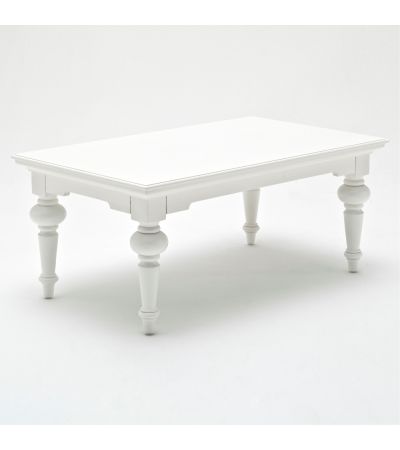 Provence White Rectangular Coffee Table - Style Our Home