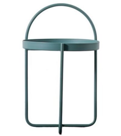 Abbas Teal Side Table by Hudson Living | Style Our Home 