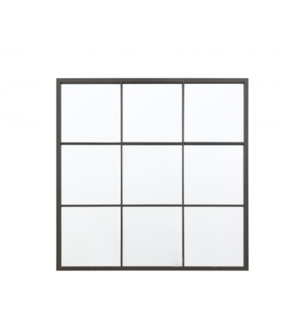 Thames Black Medium Mirror by Hudson Living | Style Our Home 
