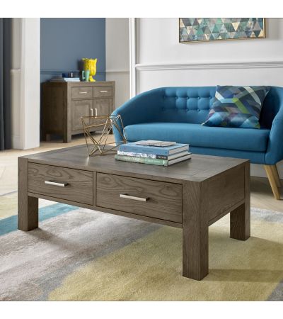 Turin Dark Oak Coffee Table - Style our Home