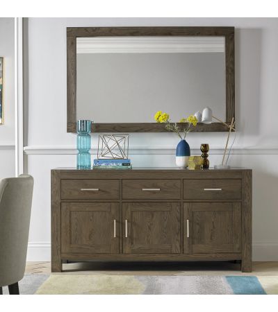 Turin Dark Oak Wide Sideboard - Style our Home