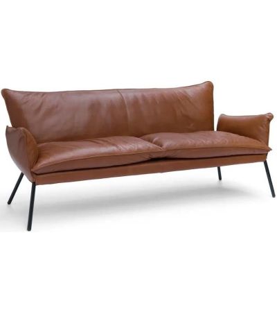 Gaucho Sofa 200cm with Black Powder-Coated Legs by Bree's New World | Style Our Home