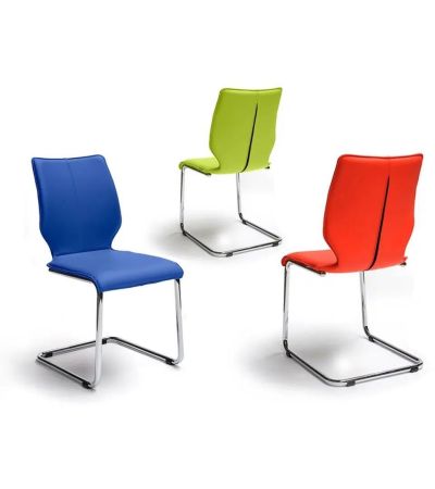 Luna Dining Chair with Stainless Steel by Bree's New World | Style Our Home