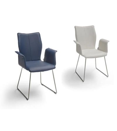 Ace Stainless Steel Dining Chair II-GA by Bree's New World | Style Our Home