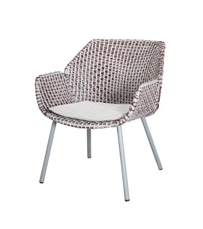 Vibe Bordeaux Lounge Chair - Light Brown Wove by Cane-line | Style Our Home