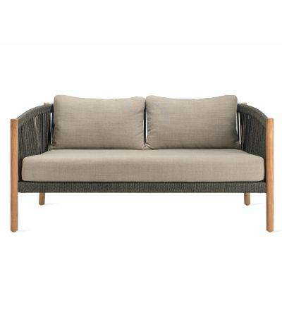 Lento Lounge Sofa 2.5 Seater with 1 Seat and 2 Back Almond Cushions by Vincent Sheppard | Style Our Home