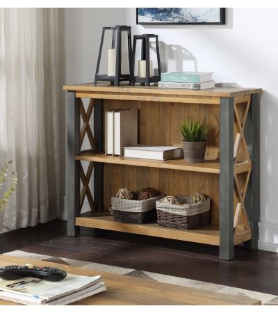Urban Elegance - Reclaimed Low Bookcase by Baumhaus | Style Our Home