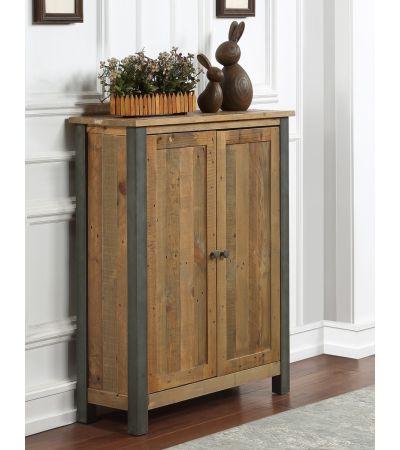Urban Elegance - Reclaimed Small Shoe Storage Cupboard | Style Our Home