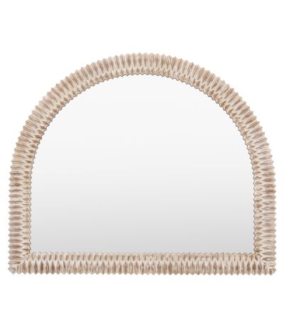 Emery Whitewash Overmantle Mirror by Gallery Living | Style Our Home
