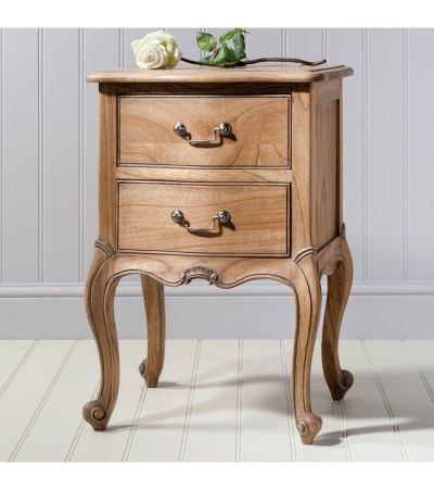 Palais Weathered Bedside Table by Gallery Living | Style Our Home