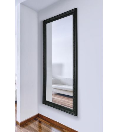 Maia Black Shabby Chic Dress Mirror by Belle Pareti | Style Our Home