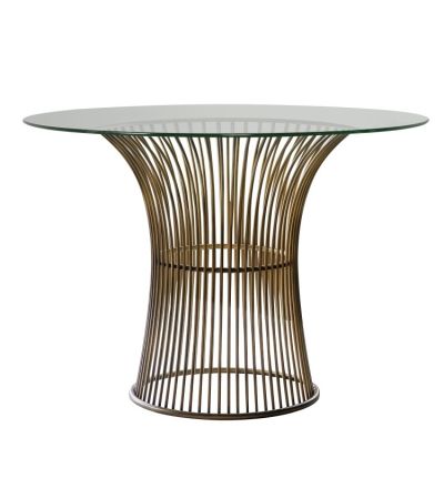 Zepplin Dining Table Bronze - Style Our Home 