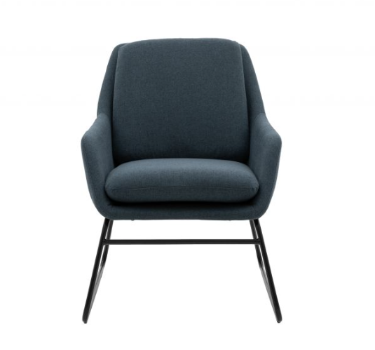 Falasie Midnight Blue Chair by Hudson Living | Style Our Home