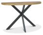 Ellipse Rustic Oak Console Table by Bentley Designs | Style Our Home
