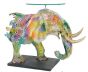 Artistic Elephant Glass Centre Table