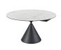 Round Ceramic Table 3mm With Conical Base