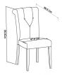 Montreux Soft Grey Faux Leather Dining Chair (a pair)