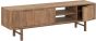 Bliss No.2 Medium TV Stand, 3 Doors, 2 Open Racks