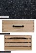 Kitchen Island (Oak) Three Drawer With Black Granite Top by Baumhaus | Style Our Home