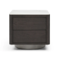 Coin Bedside Table - Smoke Oak By Tommy Franks | Style Our Home