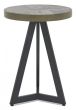 Ellipse Fumed Oak Lamp Table by Bentley Designs | Style Our Home
