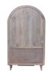 Iconic 2 Door Glass Cabinet Whitewash