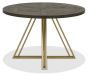 Athena Fumed Oak 4 Seater Circular Dining Table by Bentley Designs | Style Our Home