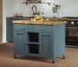 Kitchen Island (Blue) with Butchers Block by Baumhaus | Style Our Home