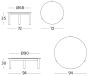 Oda Round 45cm Side Table by Vincent Sheppard | Style Our Home