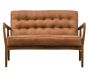 Humber 2 Seater Sofa - Vintage Brown Leather - Style Our Home