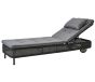 Presley Black Sunbed - Grey Natté by Cane-line | Style Our home