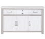 Greystone - Sideboard 3 Door / 4 Drawer by Baumhaus | Style Our Home