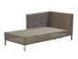 Connect Taupe Lounge Module Sofa Right by Cane-line | Style Our Home