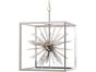 Small Silver Starburst Chandelier By Libra | Style Our Home