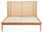135cm Astrid Rattan Bed Oak by Birlea | Style Our Home